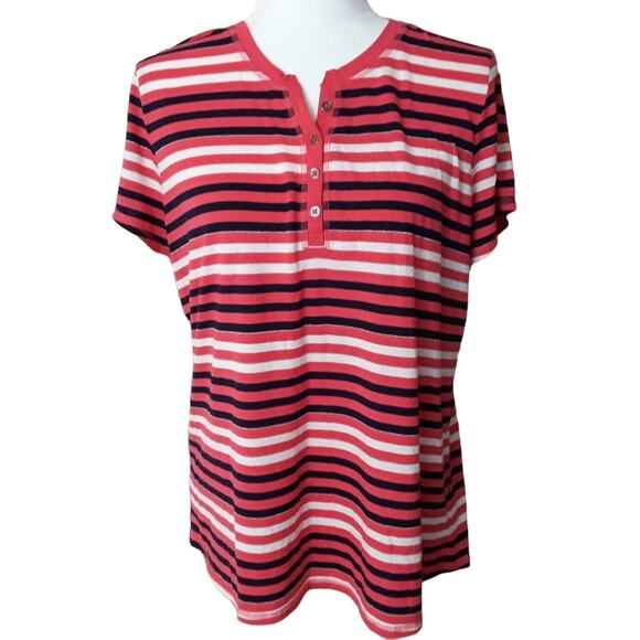 Liz Claiborne Short Sleeve Shirt - Picture 1 of 6